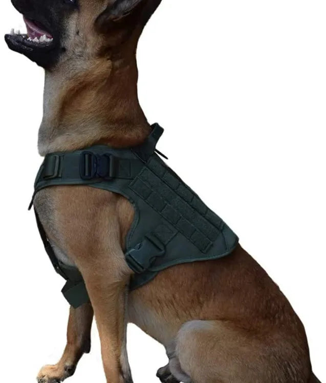 2025 Hot Selling Custom Heavy Duty Tactical Dog Pet Products Tactical Pet Dog Harness Vest