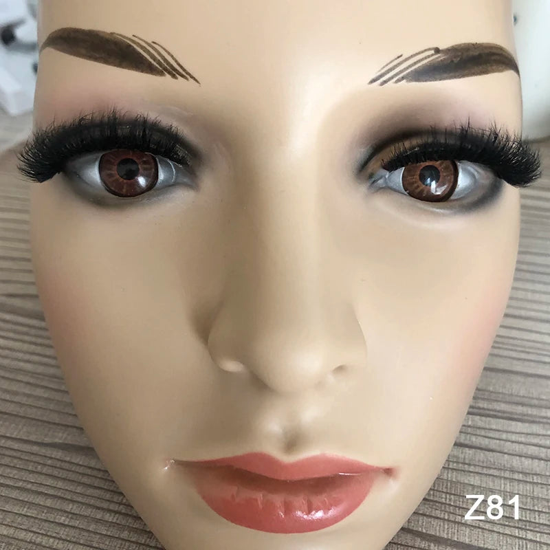 Z81 Wholesale Natural Fluffy Faux Mink Lashes Handmade Soft Private Label False Faux Mink Eyelash