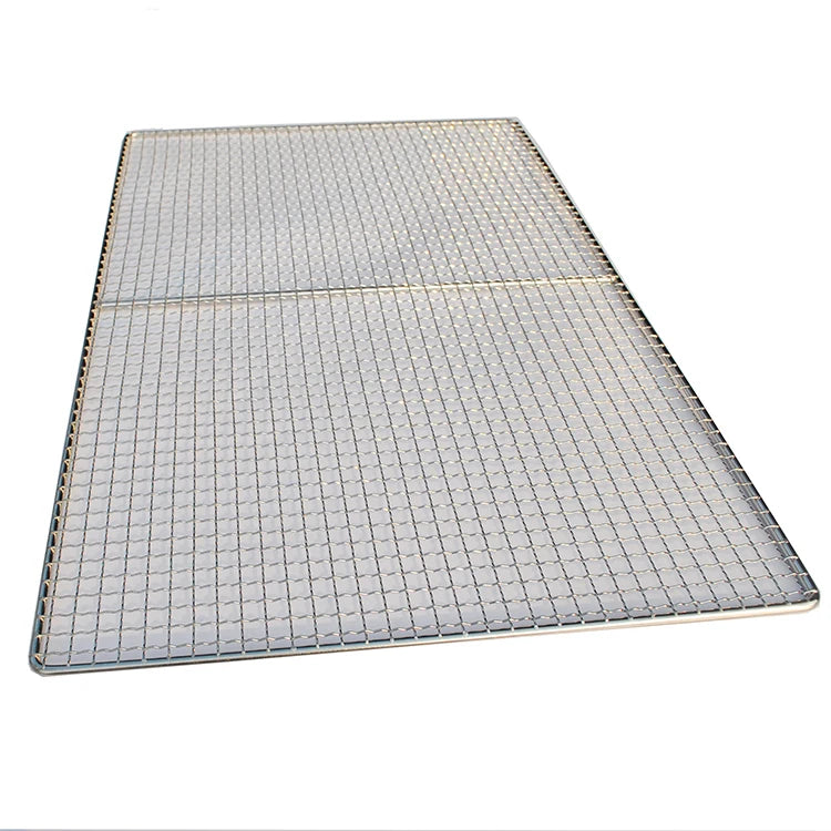 BBQ Net Rack 304 316 316L Food Grade Stainless Steel Wire Mesh Tray for Cooling Baking and Dehydration
