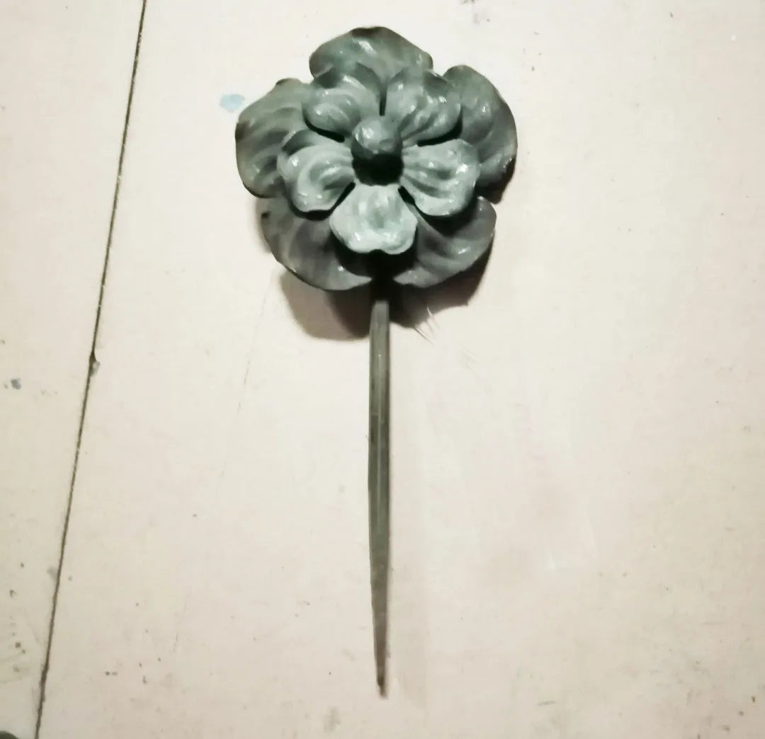Wrought Iron Components Elements Decorative Flowers for Stairs