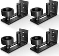RHETECH Adjustable Floor Guide Modern Flush Flat Iron Door Bottom Seal Barn Door Rollers Wall Mount System Hardware Fitting