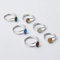 Sterling Silver Gemstone Ring Sold by PC Wedding Anniversary Gifts for Wife