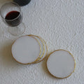 Exquisite Different Types Tea Coffee Wedding Thick White Biodegradable Coasters