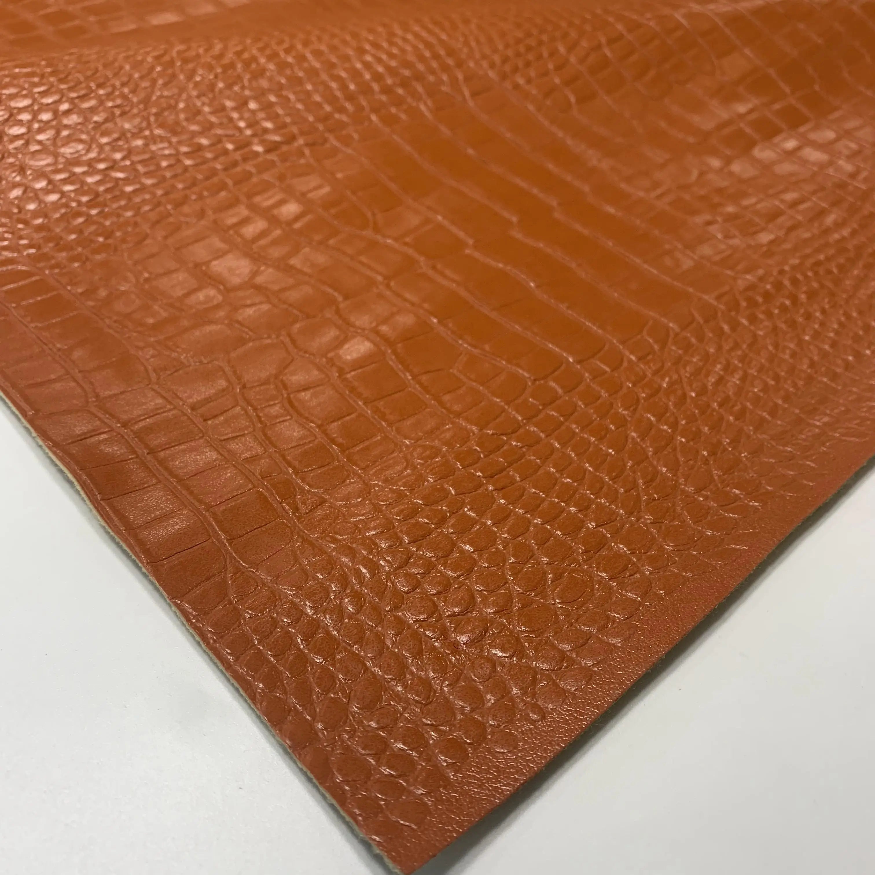 Cheaper Price Faux Embossed crocodile Pvc Leather for Handbags and Sofa Materials