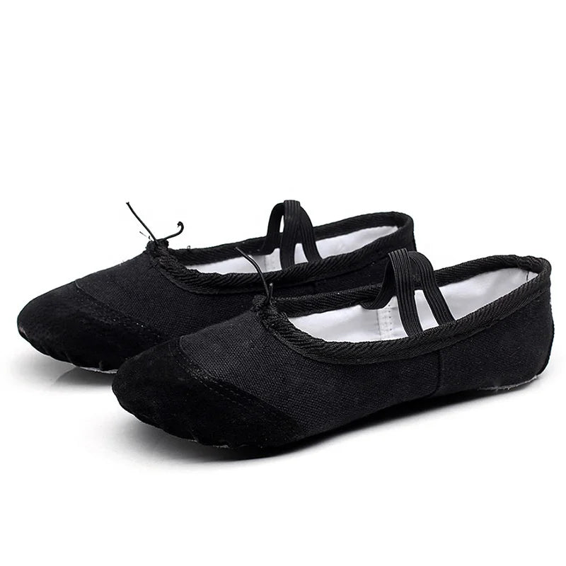 Hot Sale Fashionable Foldable Ballet Flats Indoor Dance Shoes for Girls Kids' Sport Shoes for Dancing