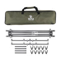 W.P.E New 25*90cm Carp Fishing Rod Pod Holder Adjustable Retractable Pole Telescopic Folding Stand Bracket Accessories