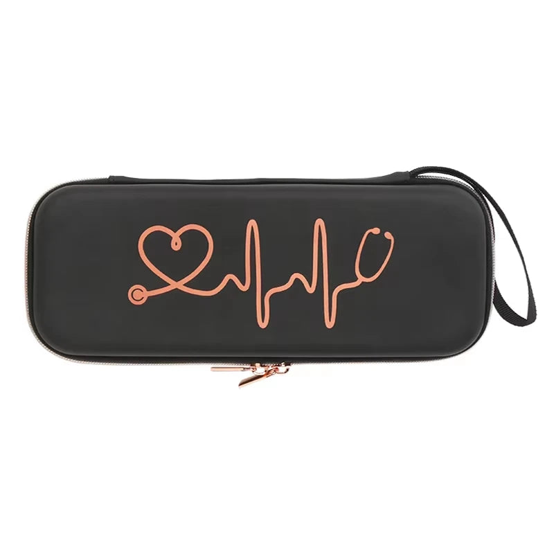 Customizable Luxury Carrying Stethoscope Case Waterproof Travel-Ready Durable Zipper Hard Eva Portable Shockproof Simple