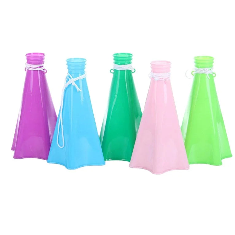 Yiwu Gillian Factory Direct Football Fan PVC Small Plastic Toys Trumpet for Child-Thanksgiving Outdoor Use