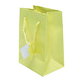 Ivory Matte Laminated Euro Tote Paper Gift Bag Bundle Offset Printing Eco-Friendly Recycled Kraft Packaging for Crafts Candles