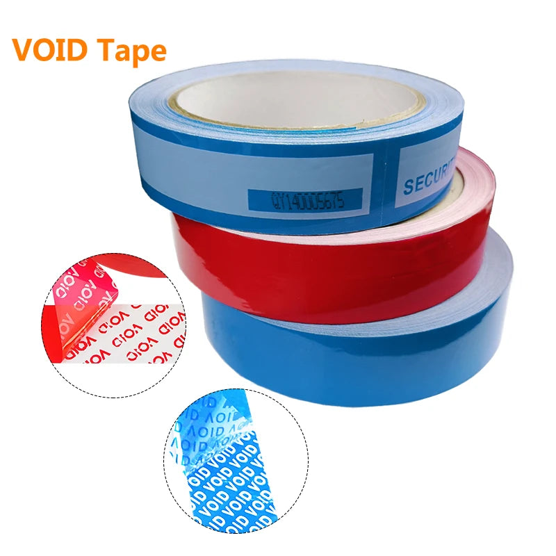 Wholesale Tamper Evident Sticker Factory-Made VOID Open Tape with High Security Pressure Sensitive Warranty Sealing Tape