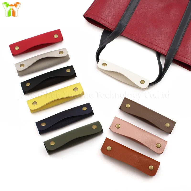 Fast Shipping Travel Luggage Handle Wrap Handbag Grip Handle Protective Luggage Leather Bag Grip for Protective Hand