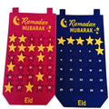 Dropship Felt Countdown Calendar Ramadan Calendar 30 Days Eid Mubarak Hanging Countdown Calendar for Kids Eid Gift Ramadan Decor