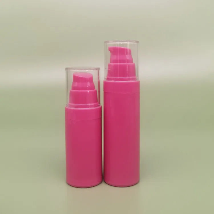 Frosted Airless Pink Bottle Rose Gold Airless Pump Bottles Lotion Pump Blue White Matte Cosmetic Spray Bottle