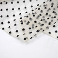 High Quality Soft Stretch 100% Nylon Flock Printing Mesh Net Tulle Fabric for Girl Dress