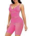 Bodysuit Shapewear for Women Tummy Control Butt Lifter Full Body Shaper Thigh Slimmer V-Neck Waist Trainer Shaper