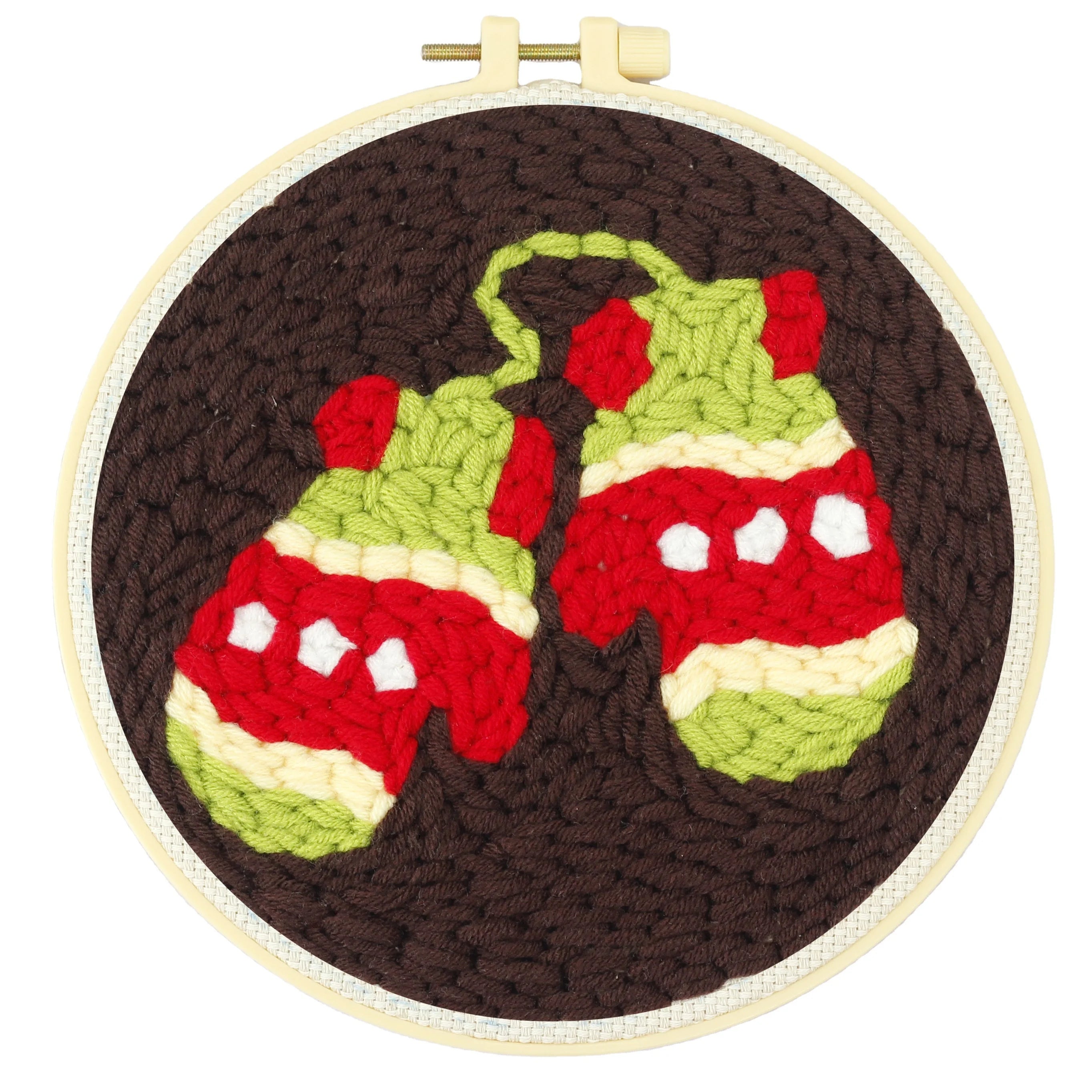 Customizable Cross Stitch DIY Craft Embroidery Set Wholesale Manufacturing Factory Novelty Gloves Gift Ideas Punch Needle Kit