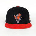 Snapback Cap Blank Two Tone Gorras Unstructured Snapback Caps Hats Snapback Buckle Plastic Hat Replacement Repair