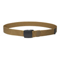 IDOGEAR Tactical Belt Nylon 1.5" Lightweight Coyote Brown No Metal with POM Buckle Tail Clip EDC Belt Mens Belt