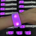 15 Colors Zone DMX Remote Control LED Bracelet Xy Loband Light up Wristbands for Party Concert Promotion Gifts