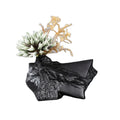 Wholesale Customized Decoration Modern Luxury Craftsmanship Office Desk Home Decoration Ceramic Black Vase