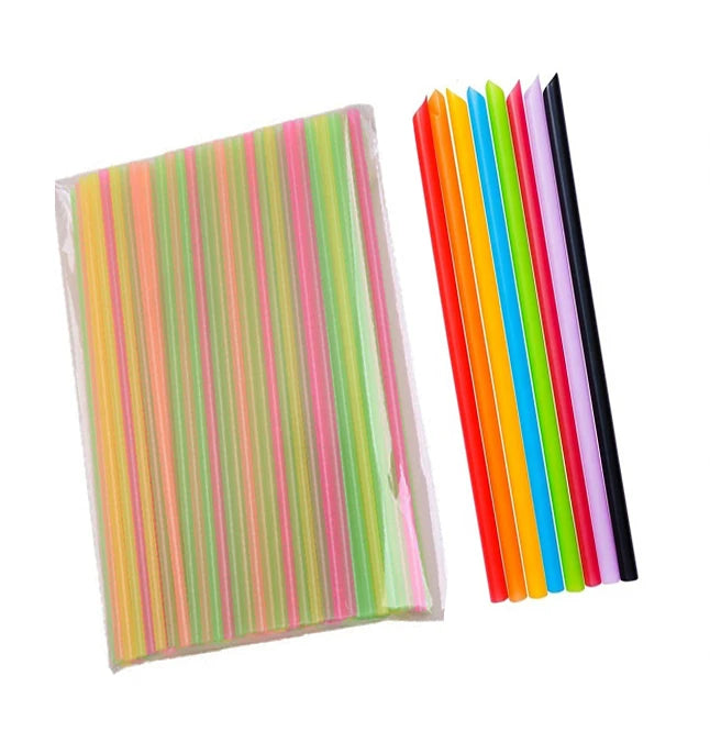 Disposable Straw Food Grade Ecologic  Pla Colorful Drinking Straws with logo 2022 New Tumbler