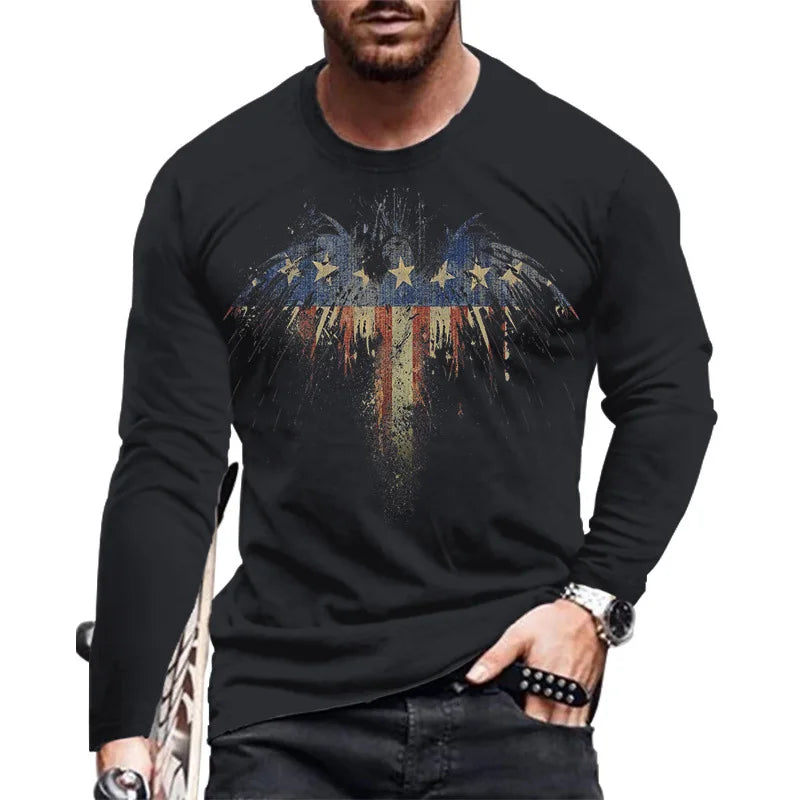 Hot Sales Men's Business Formal Dress Shirts All-Over Printed Sublimation 100% Cotton Luxury Knitted Top