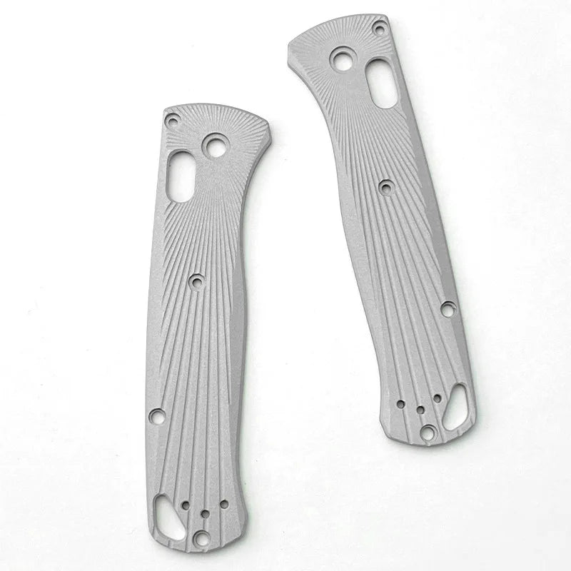 Tip Butterfly 535 Knife Handle Aluminum Alloy Butterfly Folding Knife Accessories Screws Bugout 535 Patch