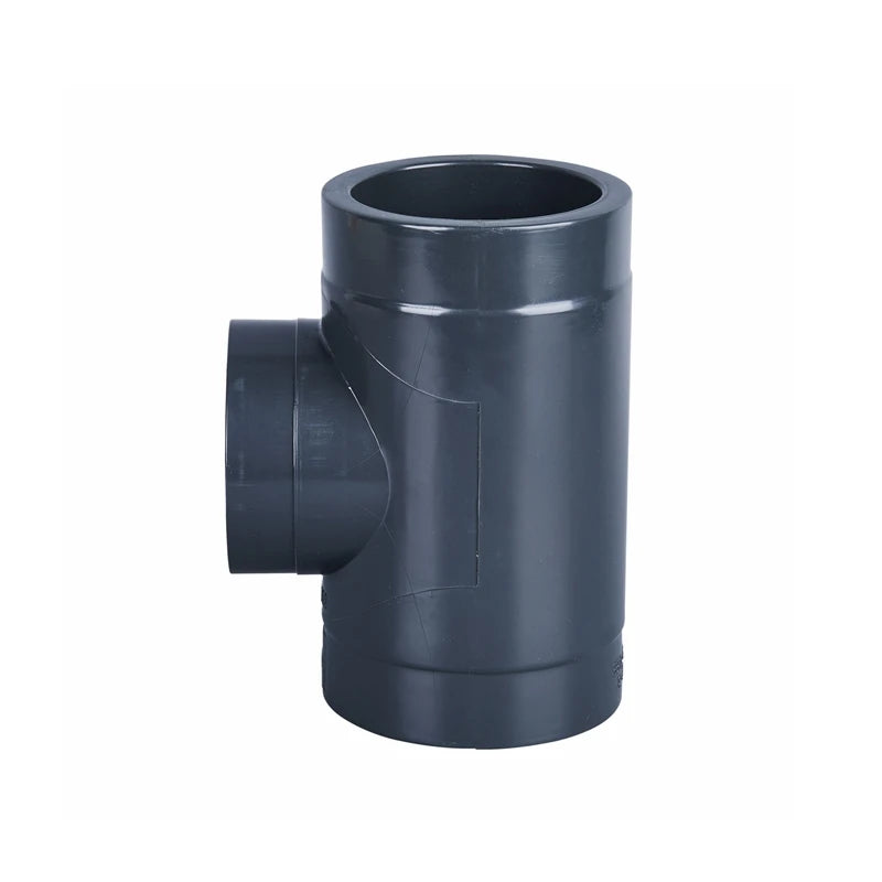 China Hot Sale DN15 to DN600 Upvc Reducer Elbow Tee 1/2 to 1.5inch Upvc Tee Fitting