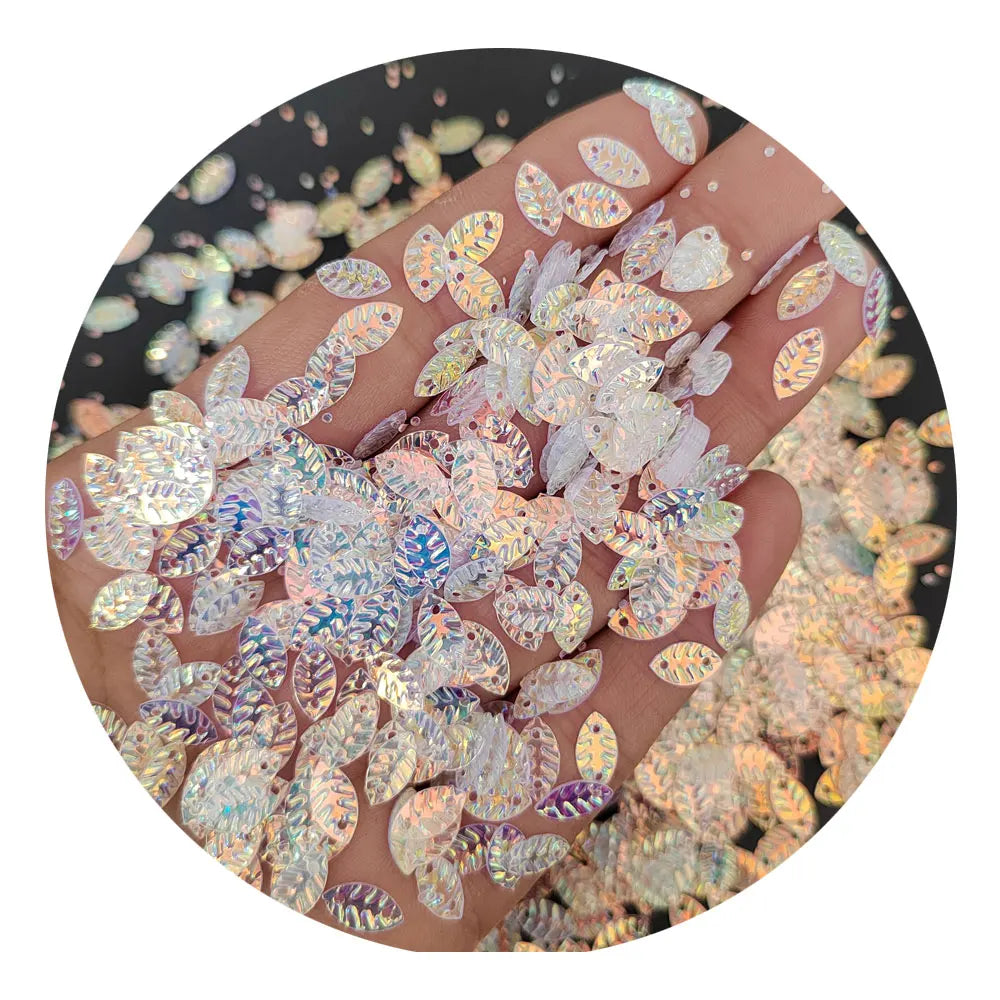 New AB Color Sequins Nail Arthritis Glitter Star Letters Unicorns Flower Leaf Snowflake Paillettes Slime Sprinkles