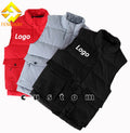 Fengway Custom Unisex Winter Puffer Jacket Men's Waterproof Stand Collar Waistcoat Zipper Sleeveless Warm Thicken Puffer Vest
