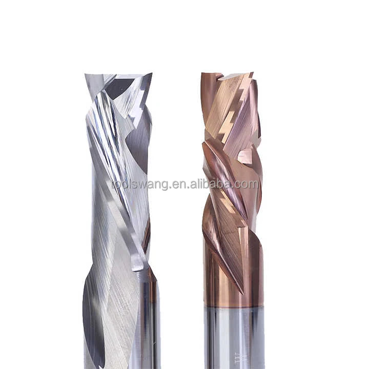 TOOLSWANG Solid Carbide Ripple Roughing Milling Cutter 3 Flutes CNC ODM OEM for Milling Machine