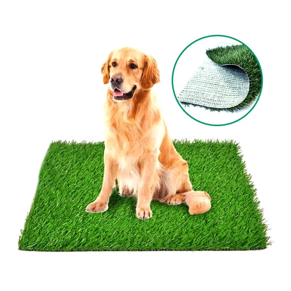 Artificial Grass Professional Dog Grass Mat Potty Training Rug and Replacement Easy to Clean Artificial Grass Turf