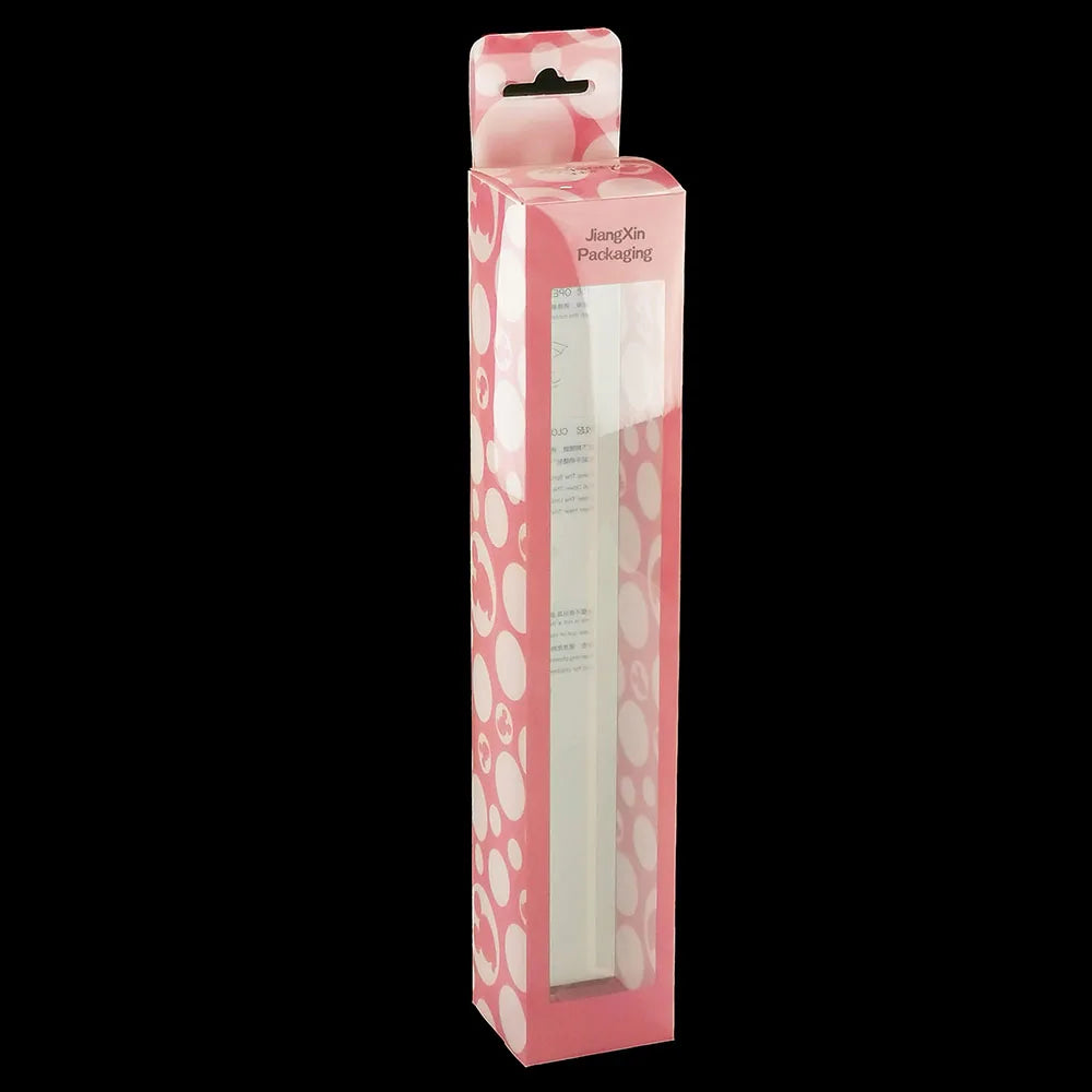 Custom Color Printed Rectangle PVC PET RPET PP Plastic Packaging Box for Umbrella