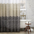 Classic 100% PE Eco-Friendly Waterproof Shower Curtain for Bathroom