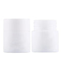 Hot Sale Skin Care Glass Jar White Clear 60ml 4oz Plastic Cap Face Cream Cosmetic with Silk Screen Printing