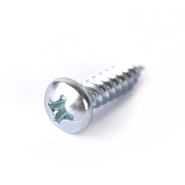 Dongji Supermarket Retail Packing Screw ISO7049 ANSI B18.6.4 DIN7981 GB845 JISB1122-96 Pan Head Model Self-Tapping Screws