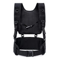 Tactical Outdoor Training Vest Waist Belt Harness Pouches Paintball Chest Rig Suspenders Belts