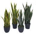 Artificial Plastic Snake Plant Tiger Piran