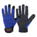 PRI Good Quality Breathable Spandex Back Breathable Adjustable Wist Free Sample Touch Screen Work Gloves