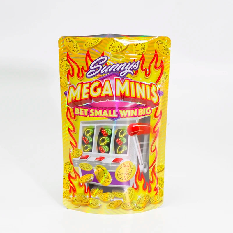 Customize Child Resistant Zipper Flowers 7g 14g Pack Smell Proof Custom Packaging Mylar Bag Stand up Pouches