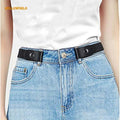 Women Easy Belt Without Buckle Waist for Men Female Elastic Weight Control Belt Invis Waist Trainer Wrap Belt