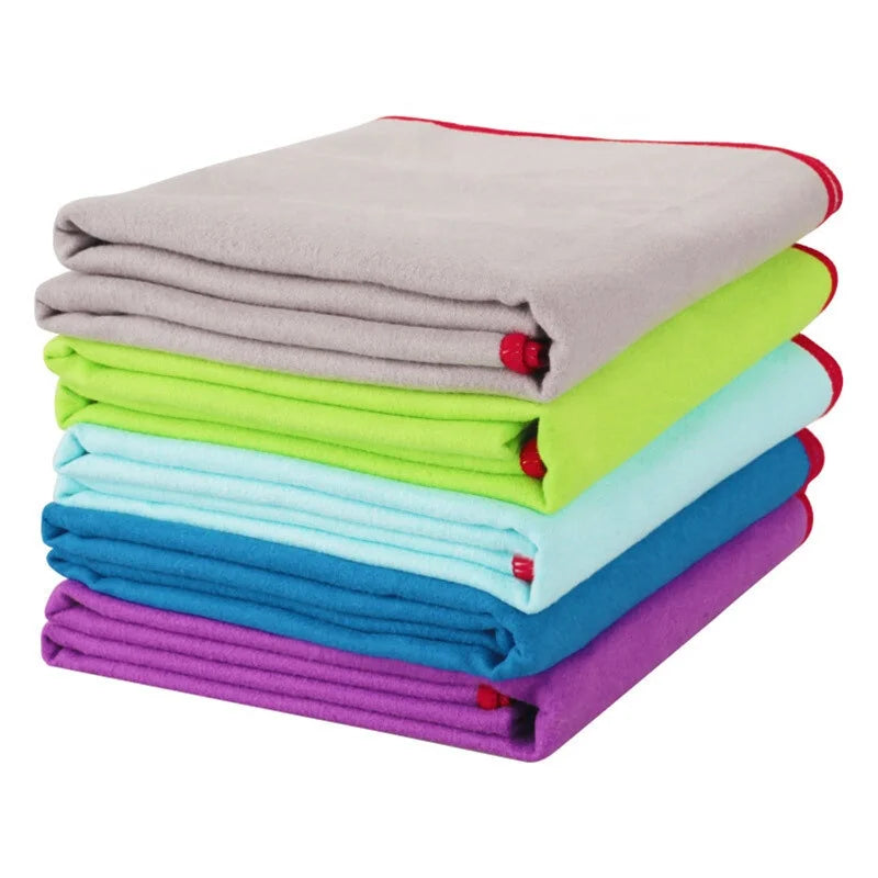 Wholesale Custom Logo Microfiber Sports Gym Towel Super Absorption Suede Quick Dry Workout Towel