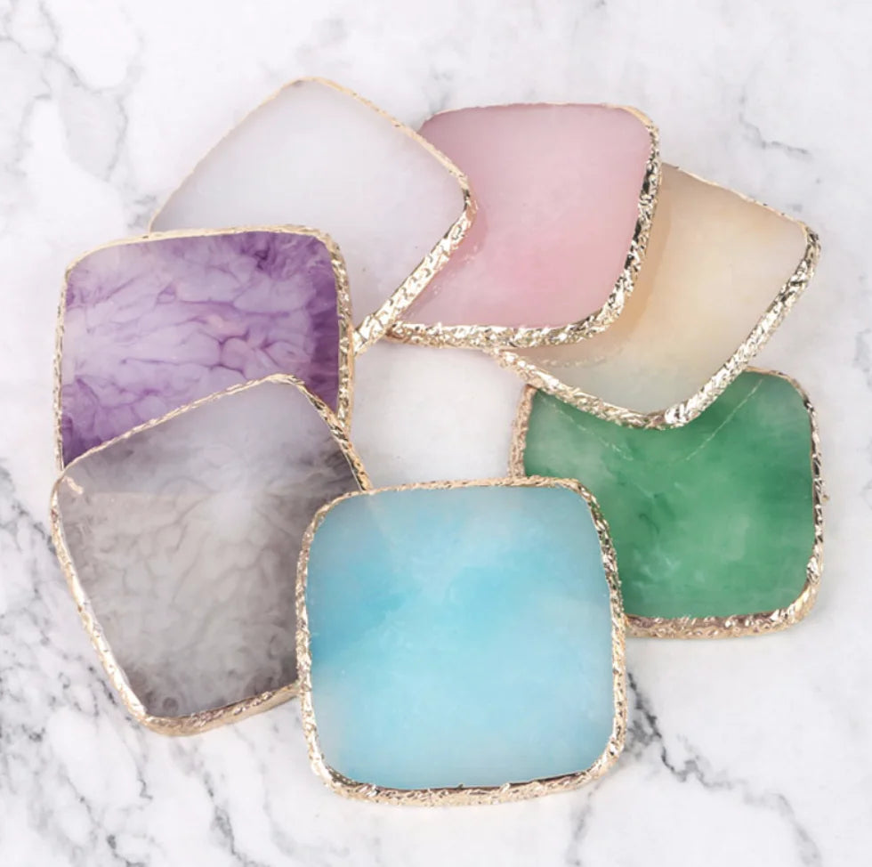Eyelash Extension Jade Stone Glue Adhesive Jade Stone Lash Tray Glue Stand Pallet