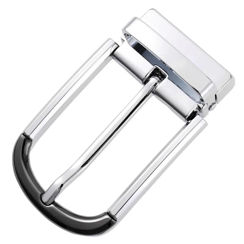 LQbelt 35MM Pin Buckle for Belt With Holes Alloy Buckles Factory OEM Custom Logo Wholesale Stock