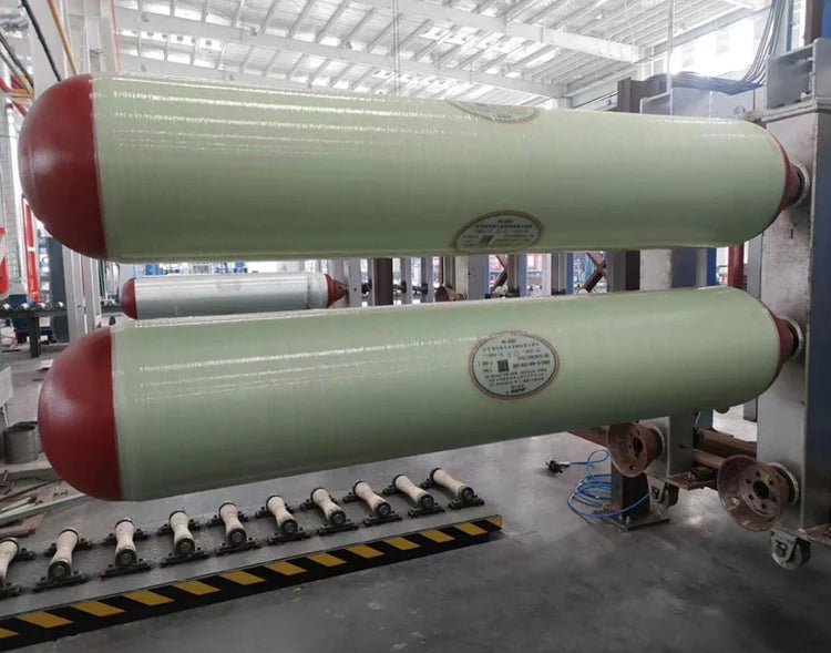 High Pressure Composite Material 356mm 80L CNG Cylinder for Truck Bus Vehicles