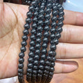 Wholesale Hematite Round Beads 6-12mm With Magnetic Healing Without Magnetic Hematite Loose Stone Beads for Jewelry