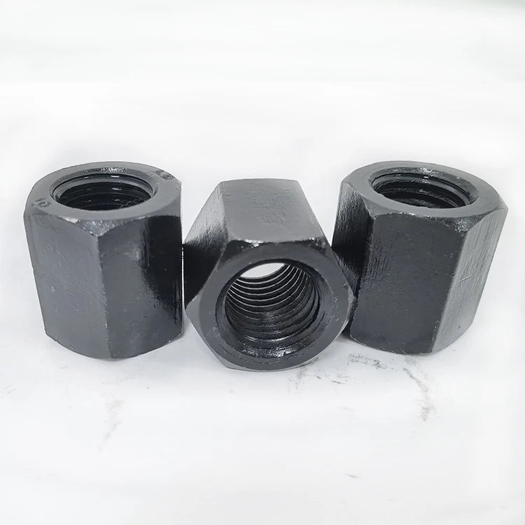 DIN6334 Long Hex Coupling Nuts Hexagon Coupling Acme Nuts Carbon Steel Hex Thick Long Coupling Nut