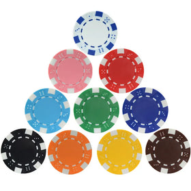 Jetton Vegas 40mm X 3.3mm Oversized Poker Chips ABS Inner Metal 5 Colors Blank Make Casino Professional Players MOQ 500pcs 11.5g