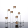 Competitive Price Round Bottom 22*120mm Glass test Tube with Wooden Cork Bamboo Screw Cap