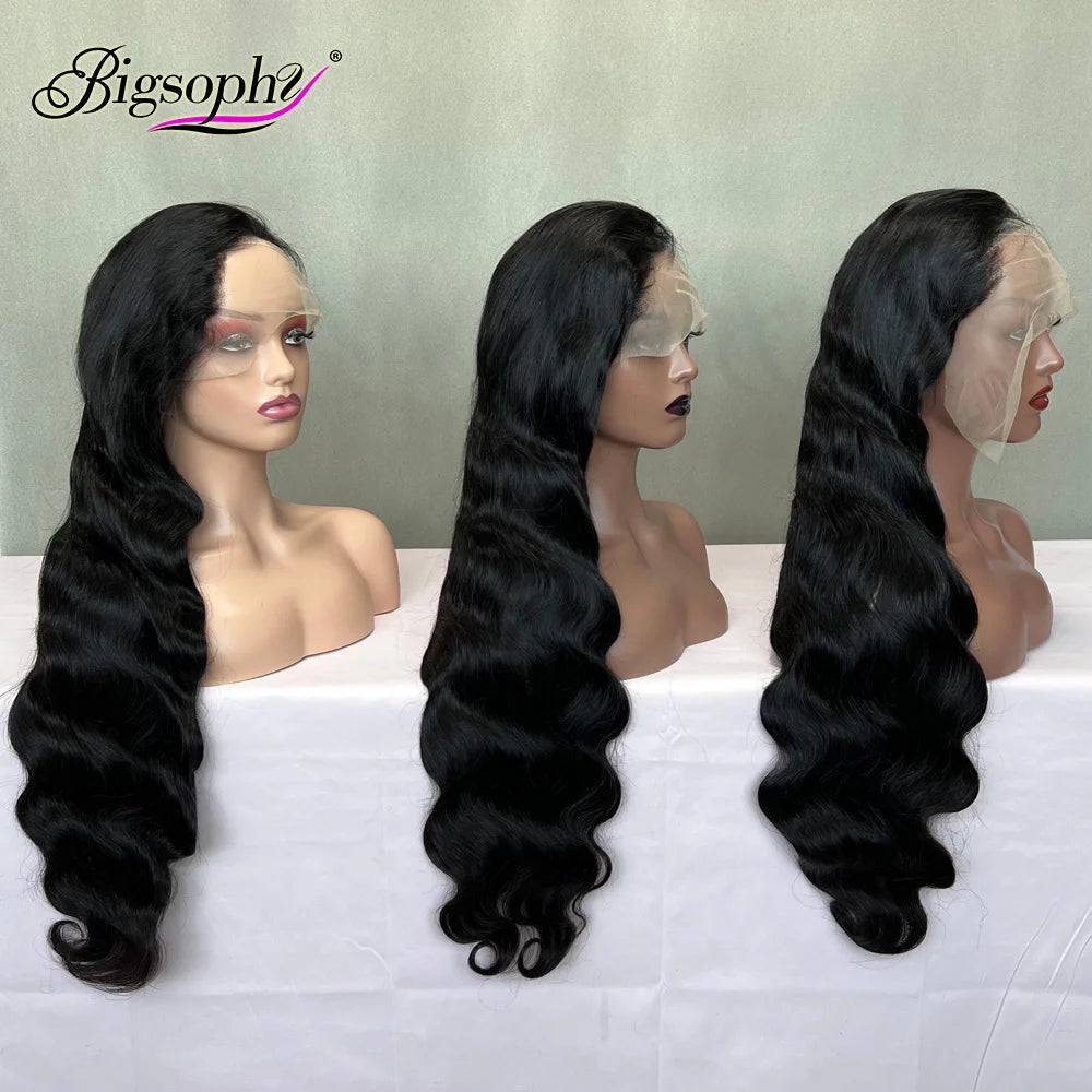 Best Wholesale Websites 18 to 30 Inch 150% Density Brazilian Human Hair Body Wave 13x4 Lace Front Ladies Hair Wig